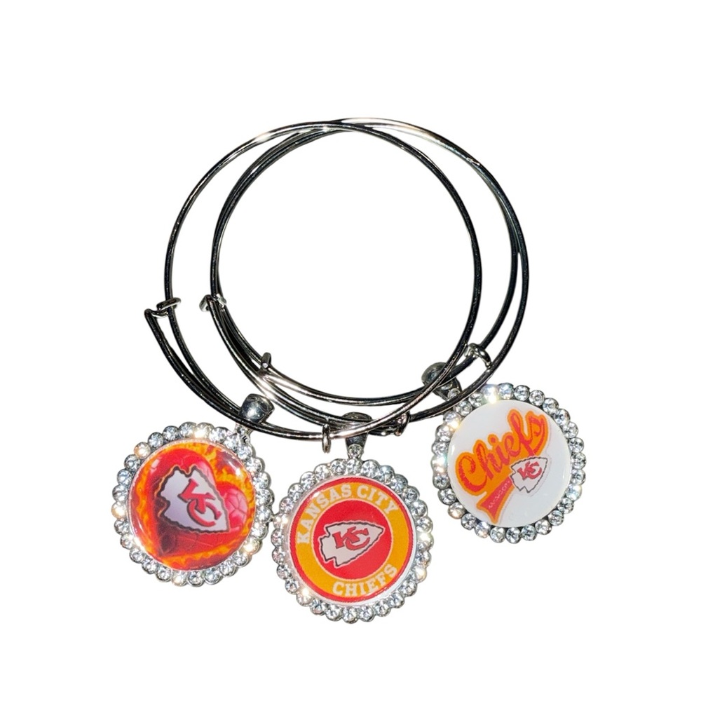 Kansas City Chiefs Charm Bracelets